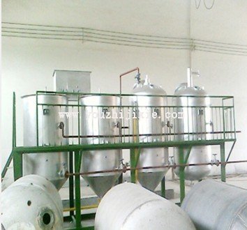 企鹅油脂设备之精炼油设备一角间歇精炼图(图1) 企鹅油脂设备之精炼油设备一角间歇精炼图(图1)
