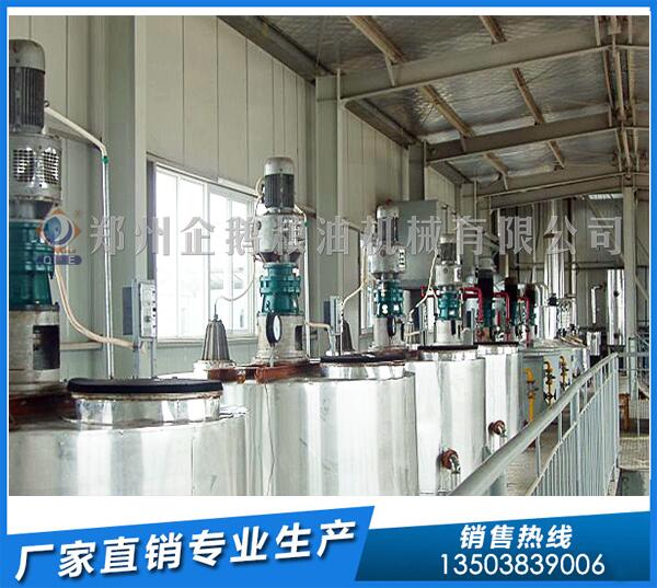 河北坝上亚麻籽油生产线,企鹅油脂设备性能出众(图1) 油脂机械设备