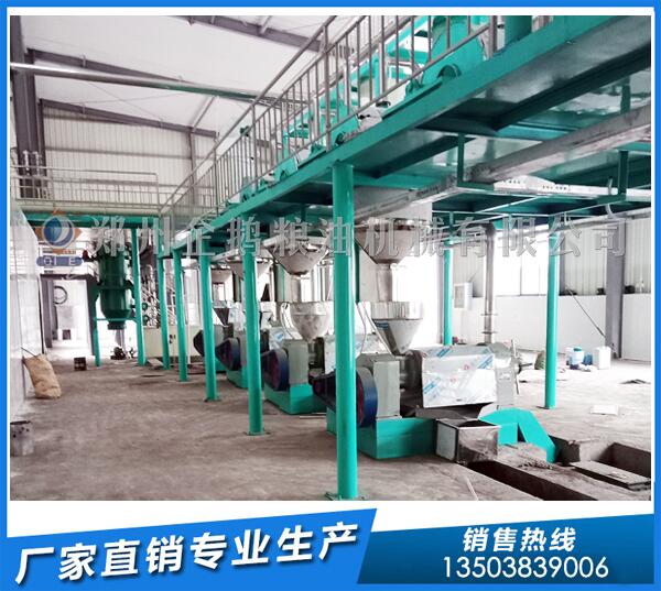 紫苏油压榨设备,企鹅品牌创新却不忘初心(图1) 紫苏籽榨油生产线