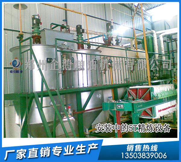 紫苏籽精炼油设备,企鹅油脂设备强势助阵(图1) 紫苏籽榨油生产线
