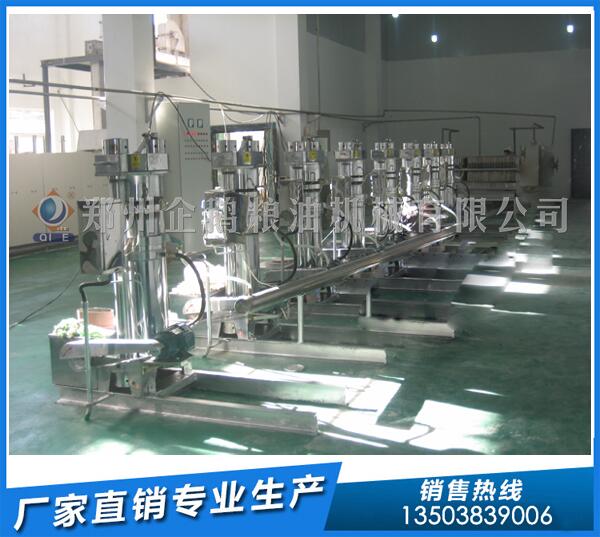 核桃压榨油生产设备,企鹅品质口碑相传(图1) 核桃油加工设备