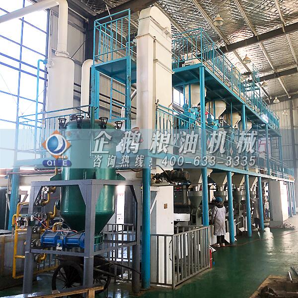 油菜籽榨油机全套设备,企鹅粮油与您同行(图1) 菜籽油加工设备